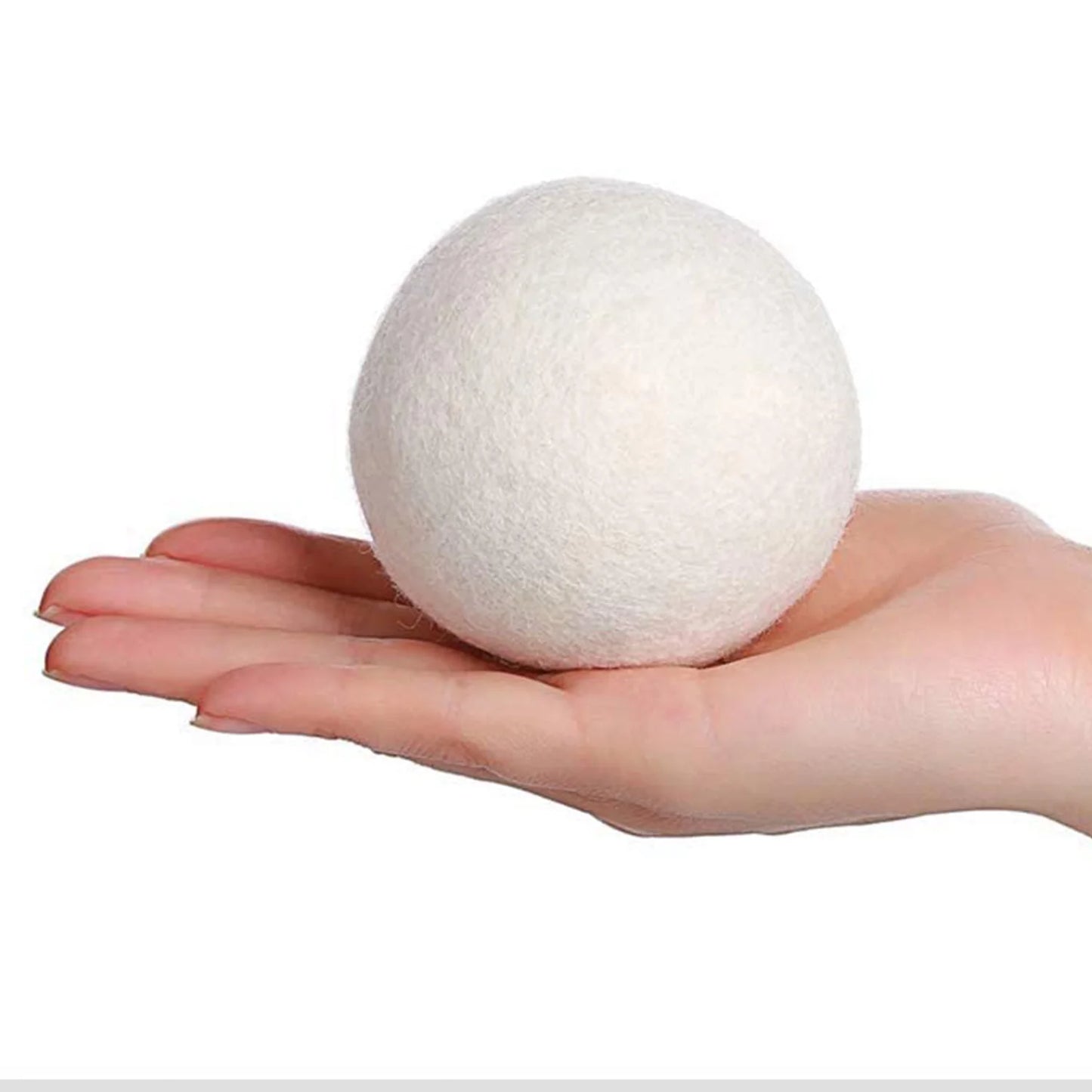 100% Wool Dryer Balls, All Natural Eco-Friendly Reusable Fabric Softener, 3 Balls Included