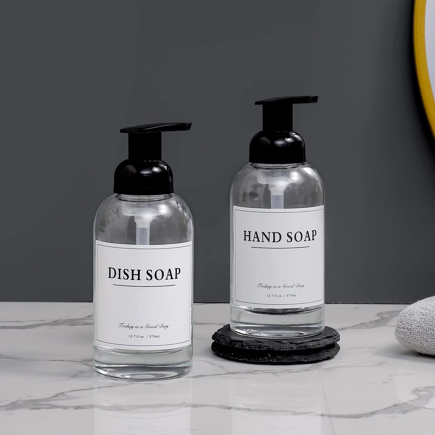 Foaming Soap Dispenser Thick Glass