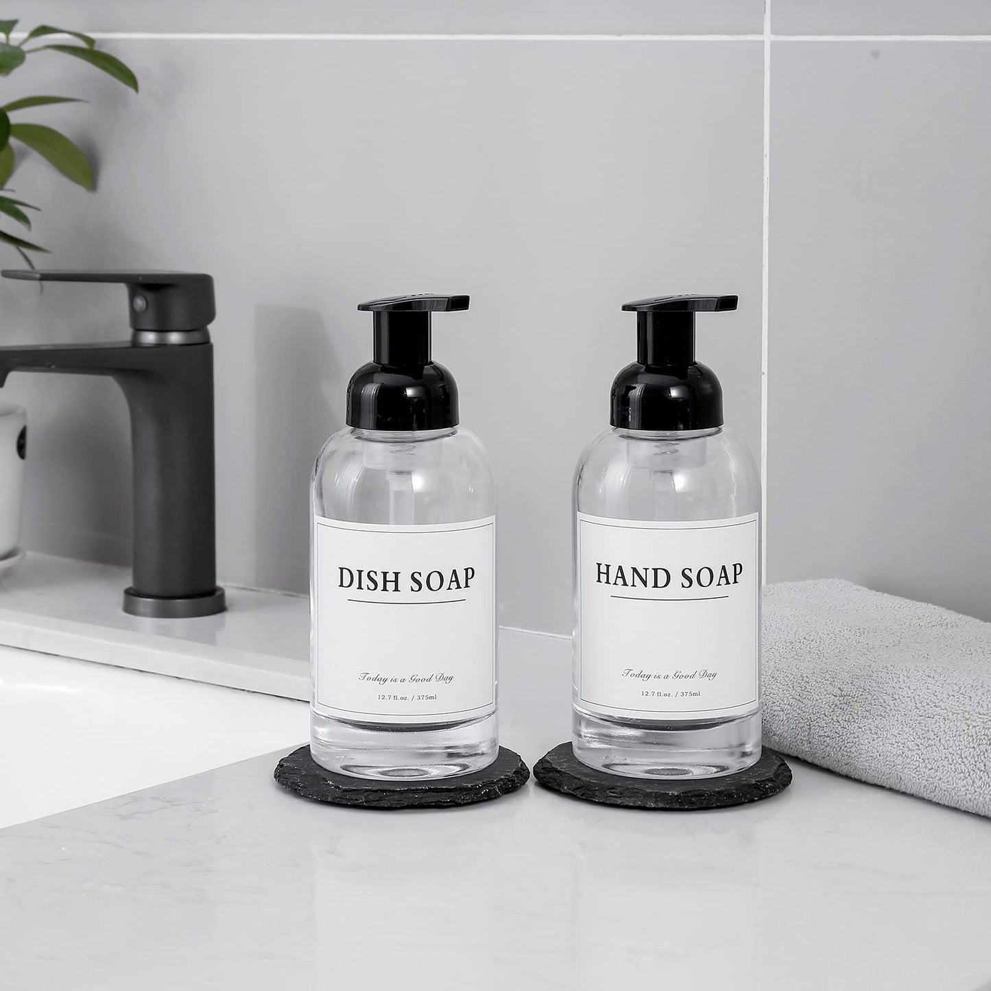 Foaming Soap Dispenser Thick Glass