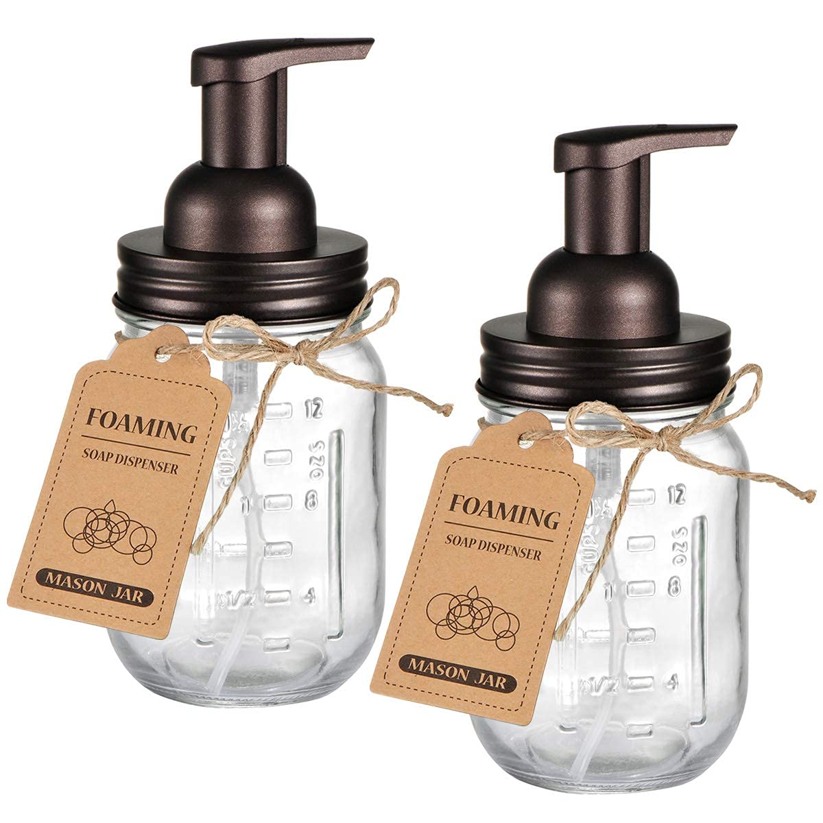Mason Jar Foaming Soap Dispenser