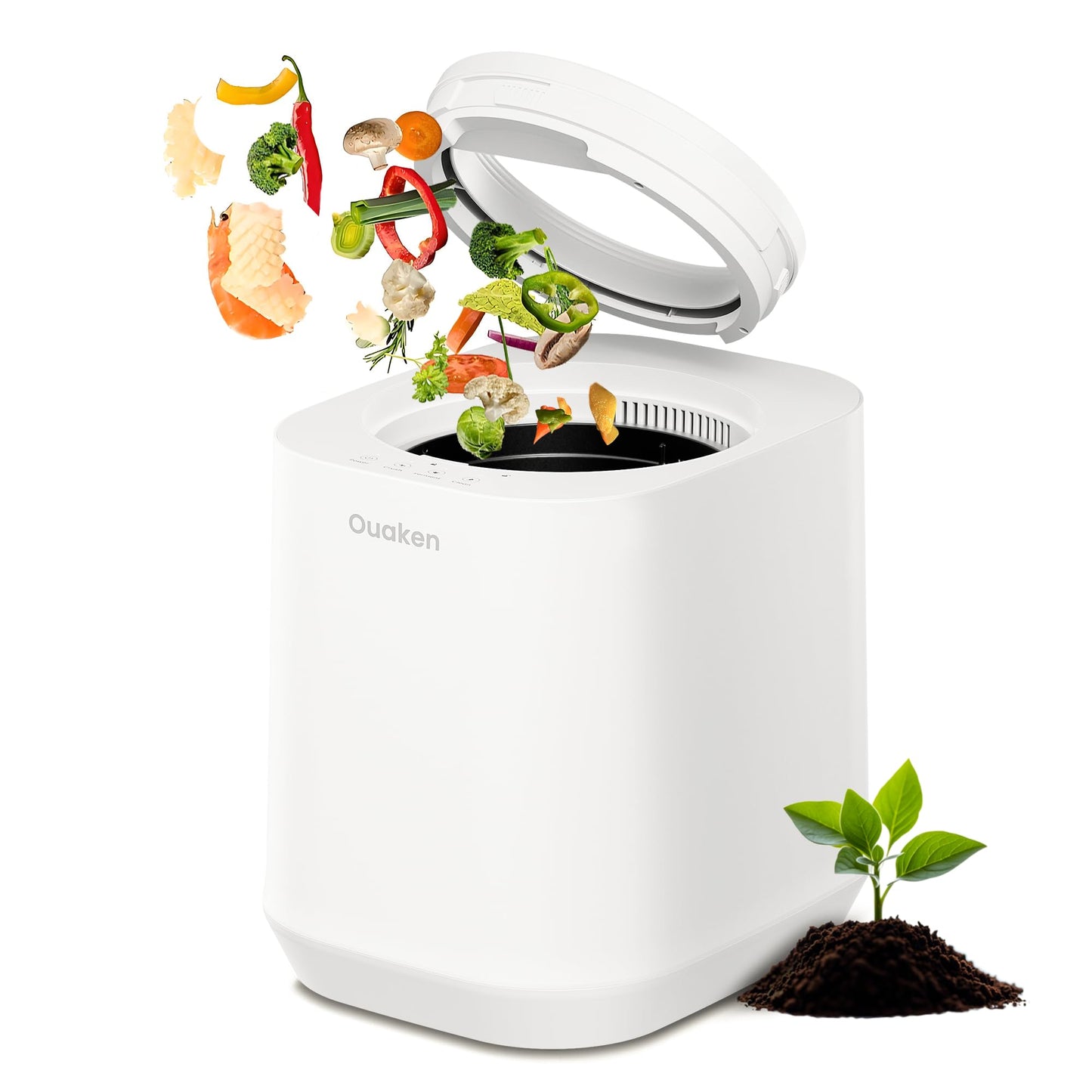 Ouaken Electric Composter for Kitchen