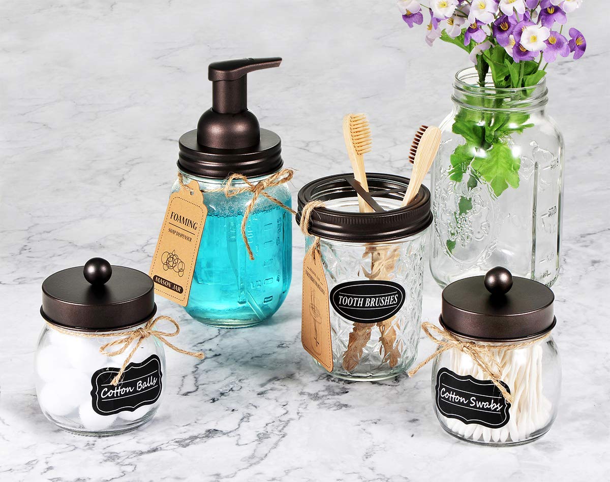 Mason Jar Foaming Soap Dispenser