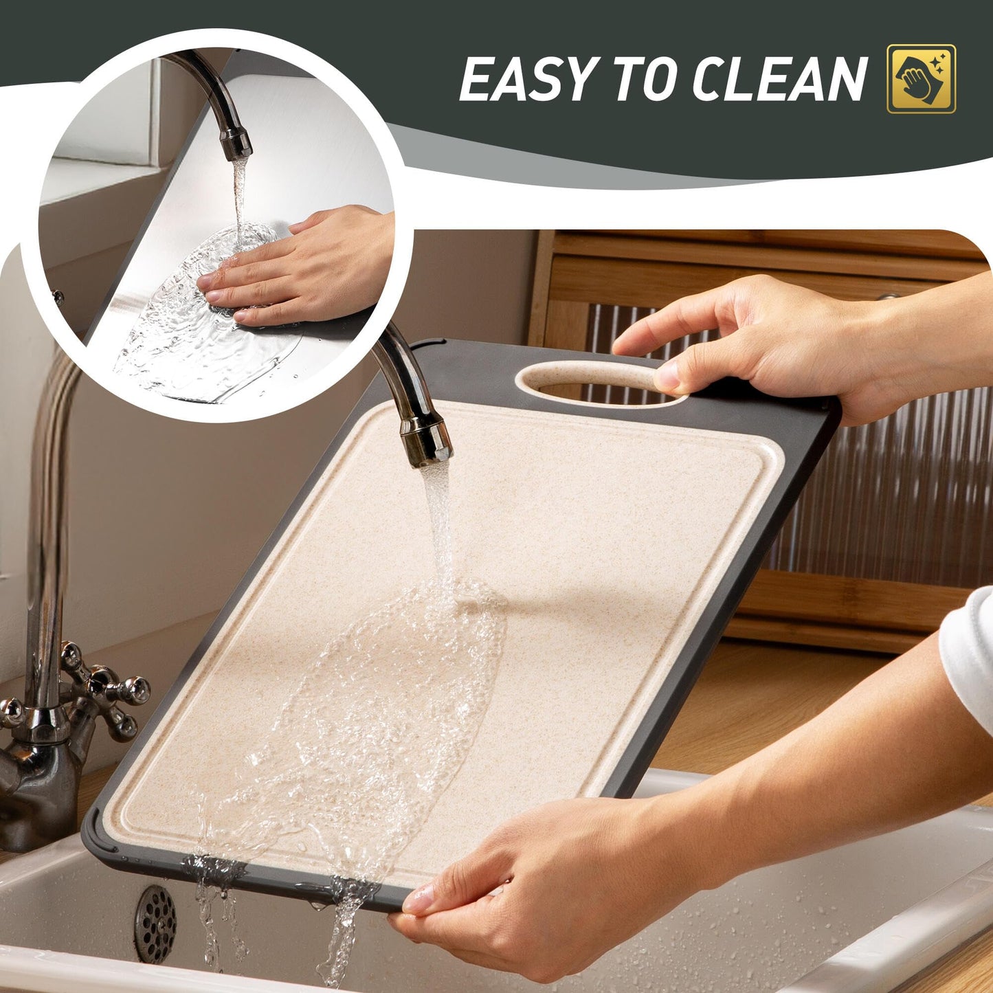 2 in 1 Stainless Steel Cutting Board