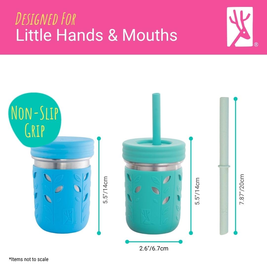 Elk and Friends 10oz Stainless Steel Kids + Toddler Drinking Cups