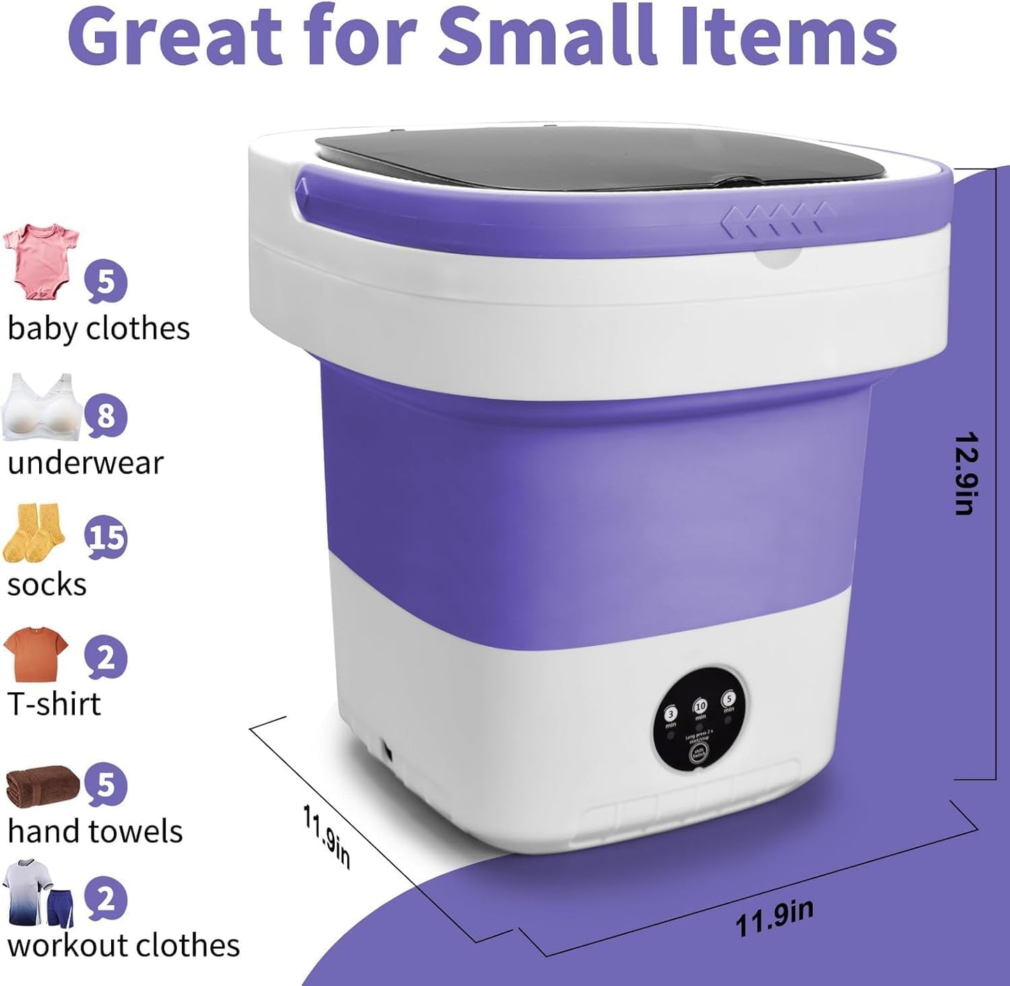 Portable Mini Washing Machine