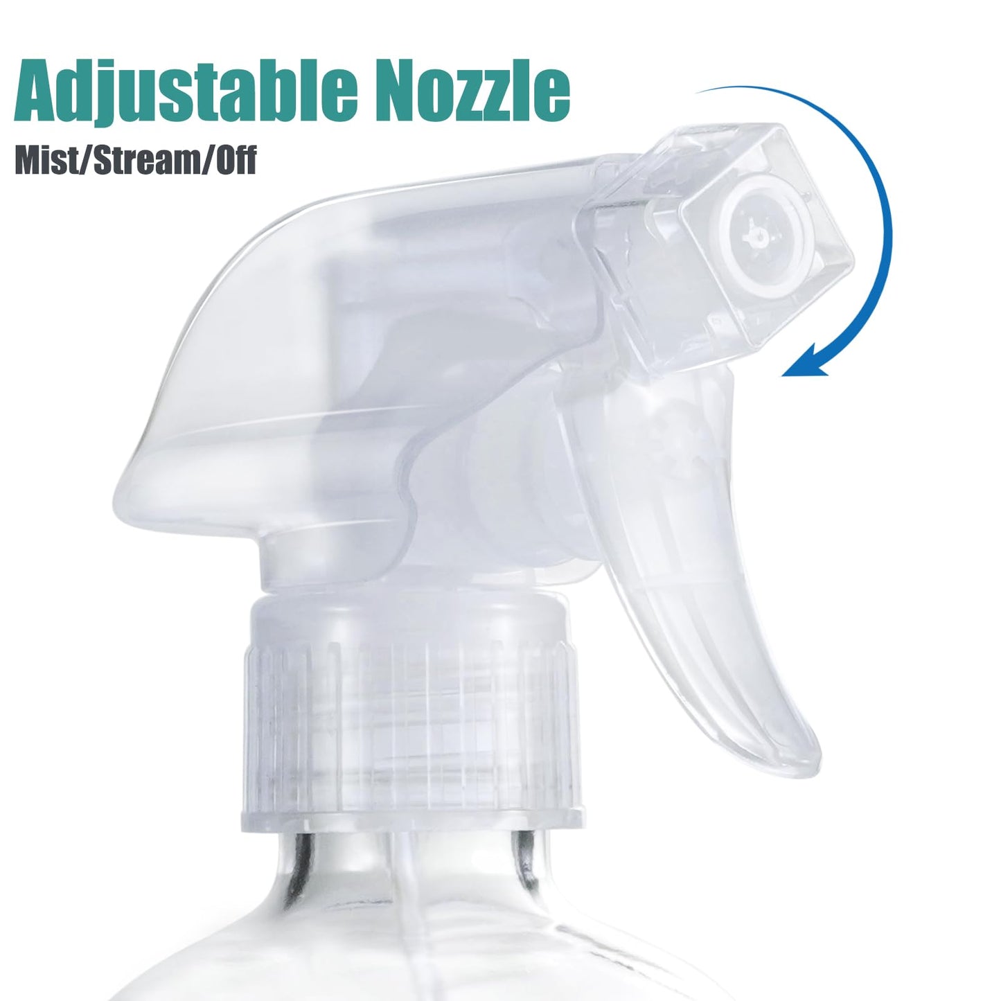 Glass Spray Bottles with Silicone Sleeve Protection
