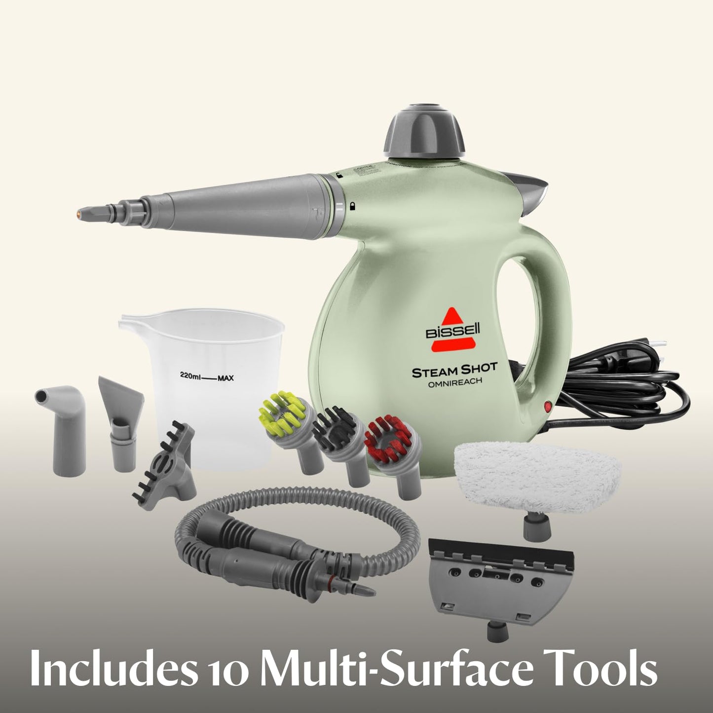 BISSELL® Steam Shot™ OmniReach handheld portable steam cleaner