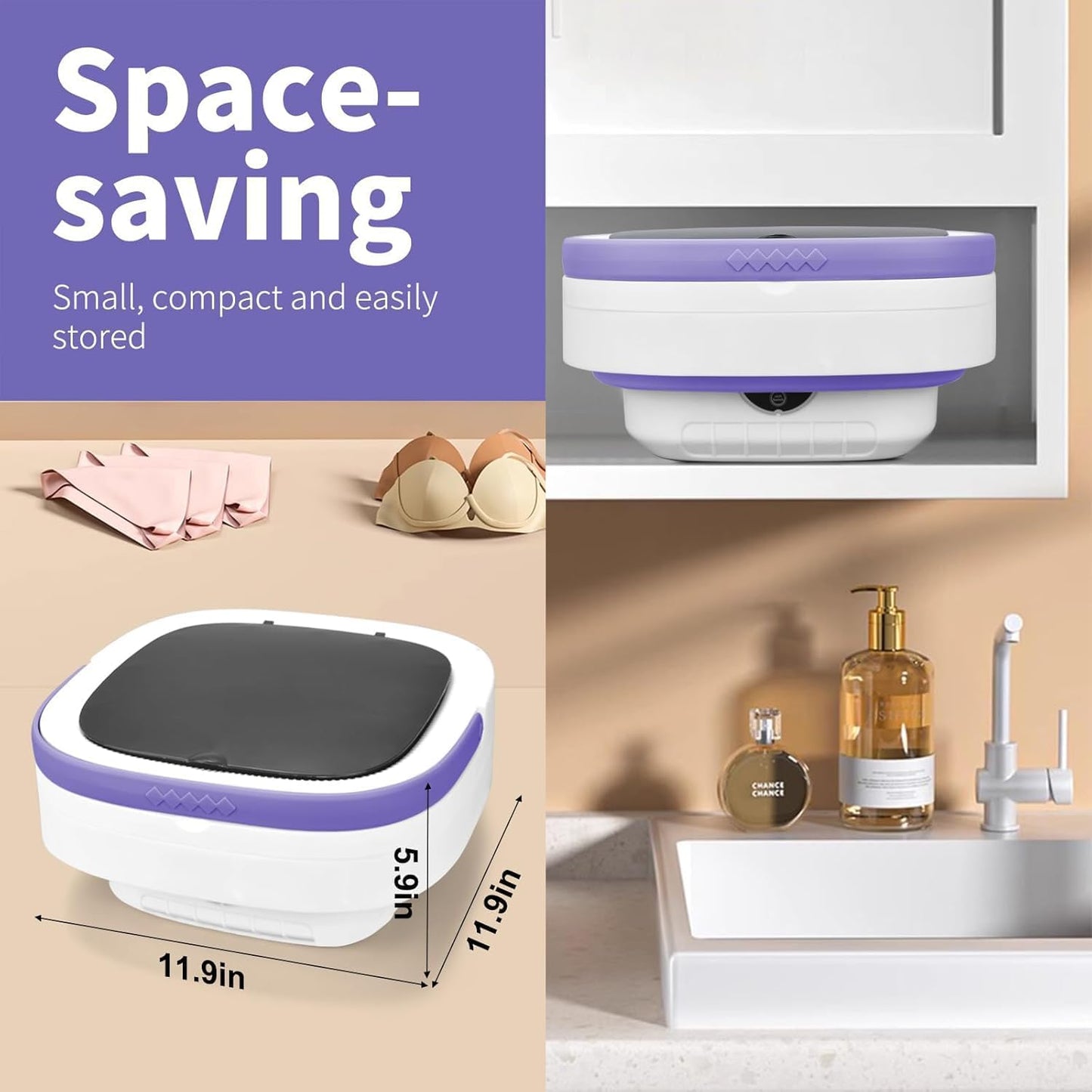 Portable Mini Washing Machine
