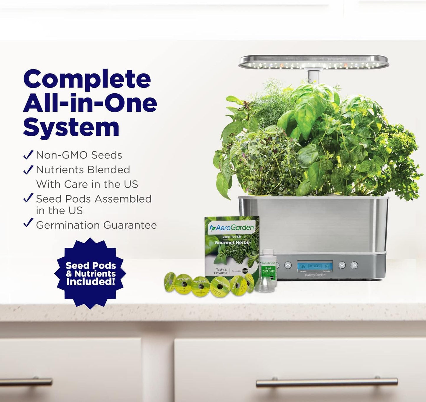 AeroGarden Harvest Elite Indoor Garden
