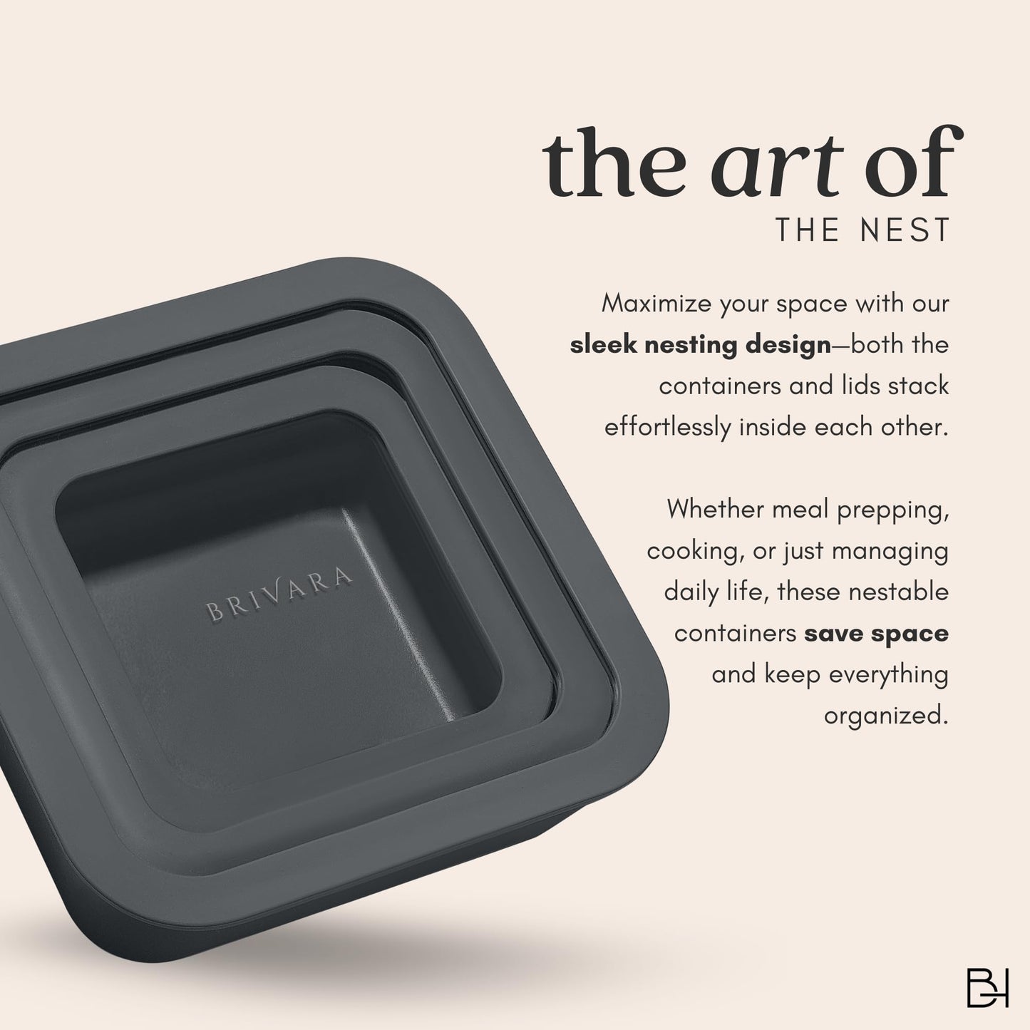 Ceramic Coated Glass Food Storage Containers