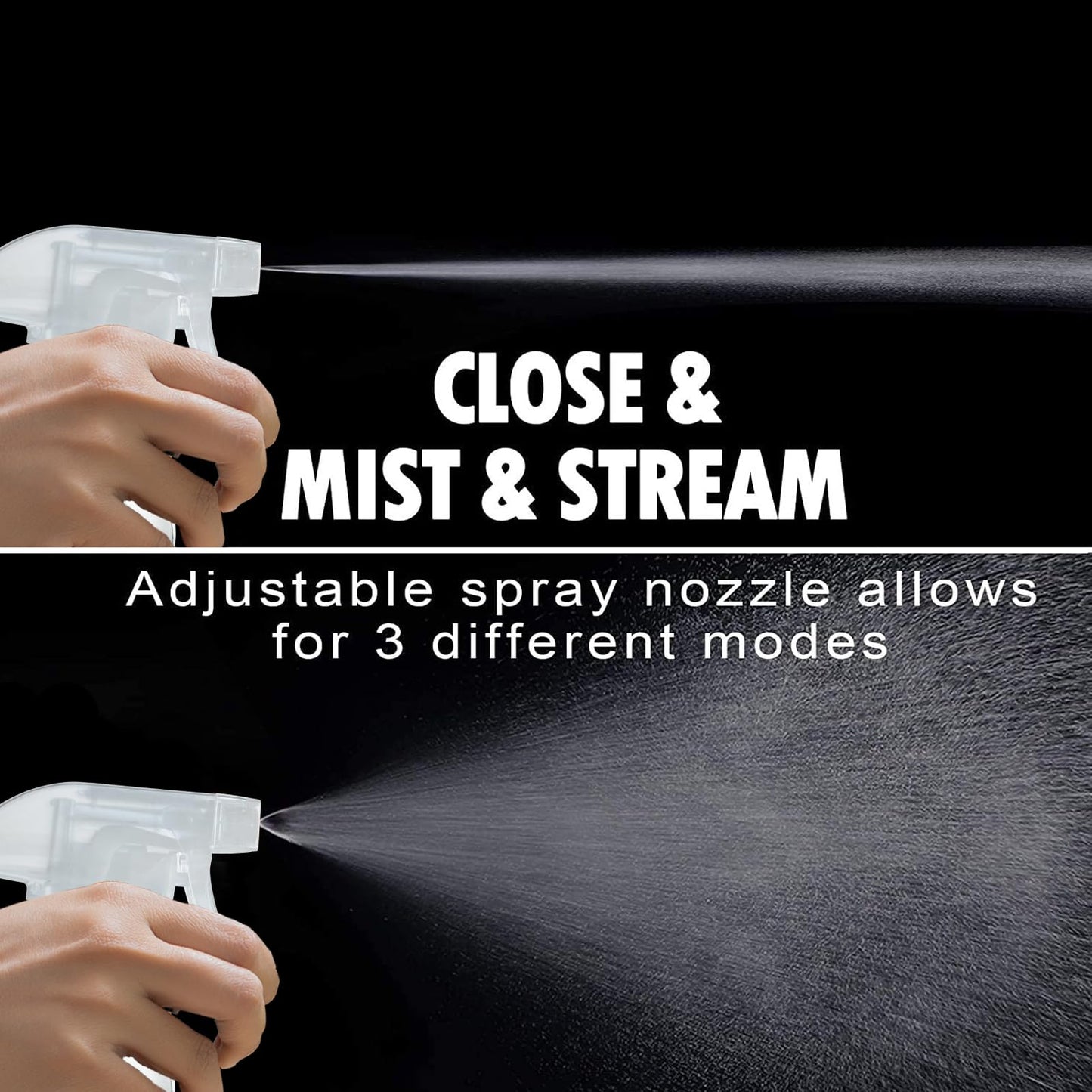 Glass Spray Bottles with Silicone Sleeve Protection