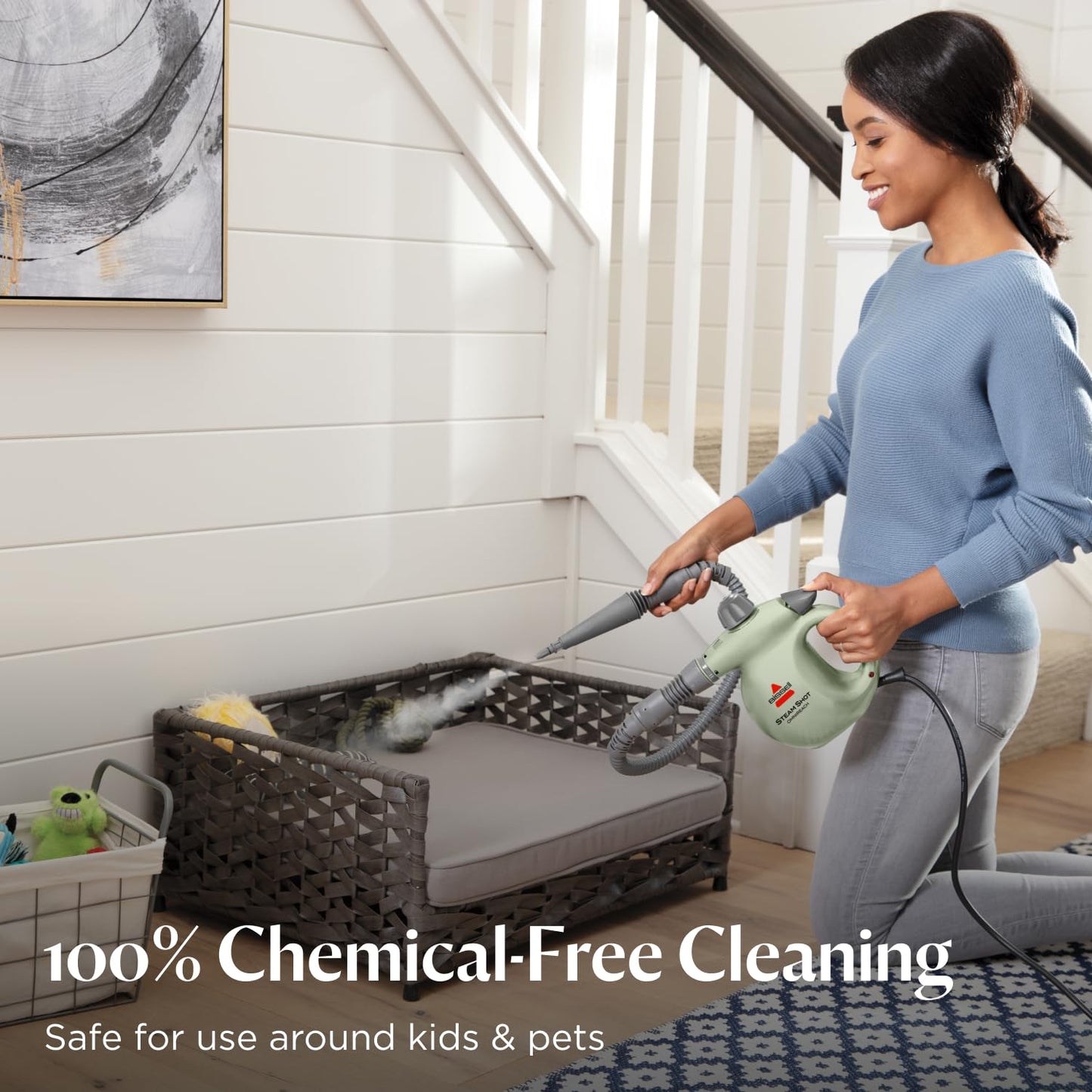 BISSELL® Steam Shot™ OmniReach handheld portable steam cleaner